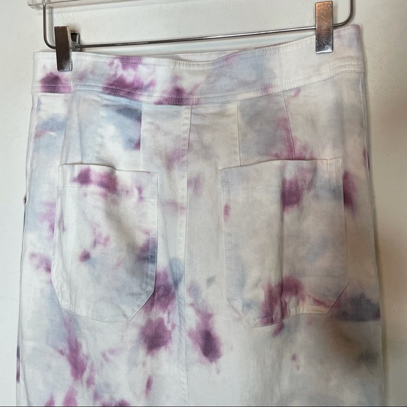 Anthropologie Size  tie-dyed tulip skirt - Picture 6 of 10
